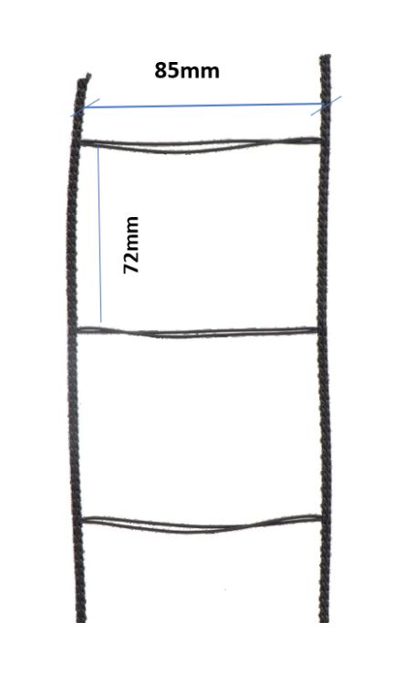 Raffstore Reparatur ➤ Leiterkordel / Leiterband ✓ 80mm Flachlamelle #142000702✓ online kaufen!✅
